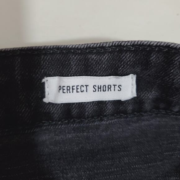 William Rast | Perfect Shorts Distressed Studded Pocket Denim Raw Hem Shorts - Picture 6 of 7